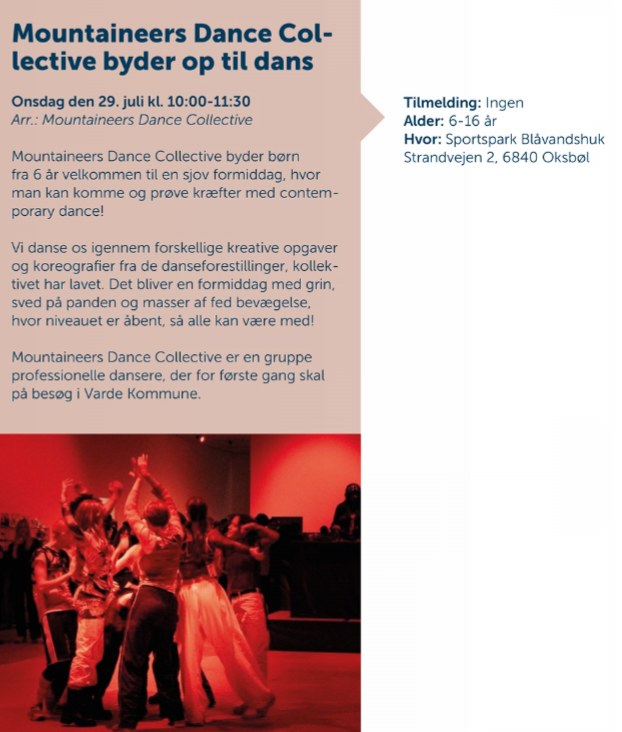🎶 Kom og dans med Mountaineers Dance Collective! 💃🕺

Har du 