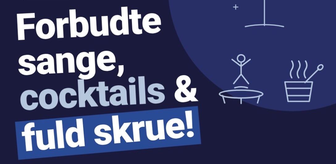 Forbudte sange, cocktails og fuld skrue — Jump-event fredag 6. november i Sportspark Blåvandshuk